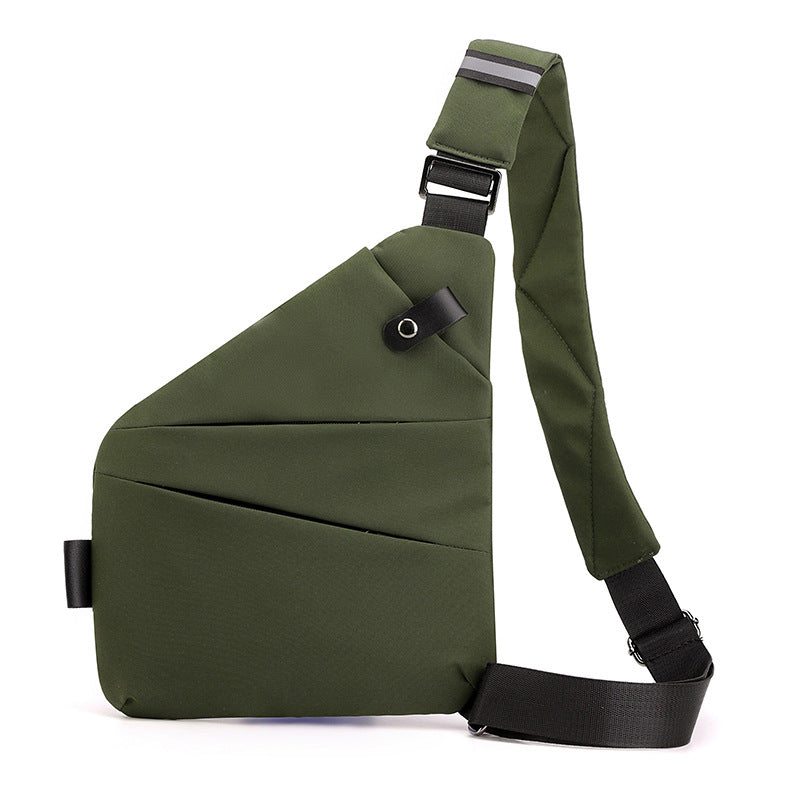 Unisex Anti-Theft Chest Bag – Water-Resistant Crossbody Sling