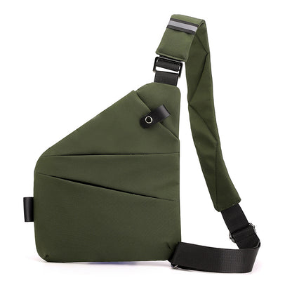 Unisex Anti-Theft Chest Bag – Water-Resistant Crossbody Sling