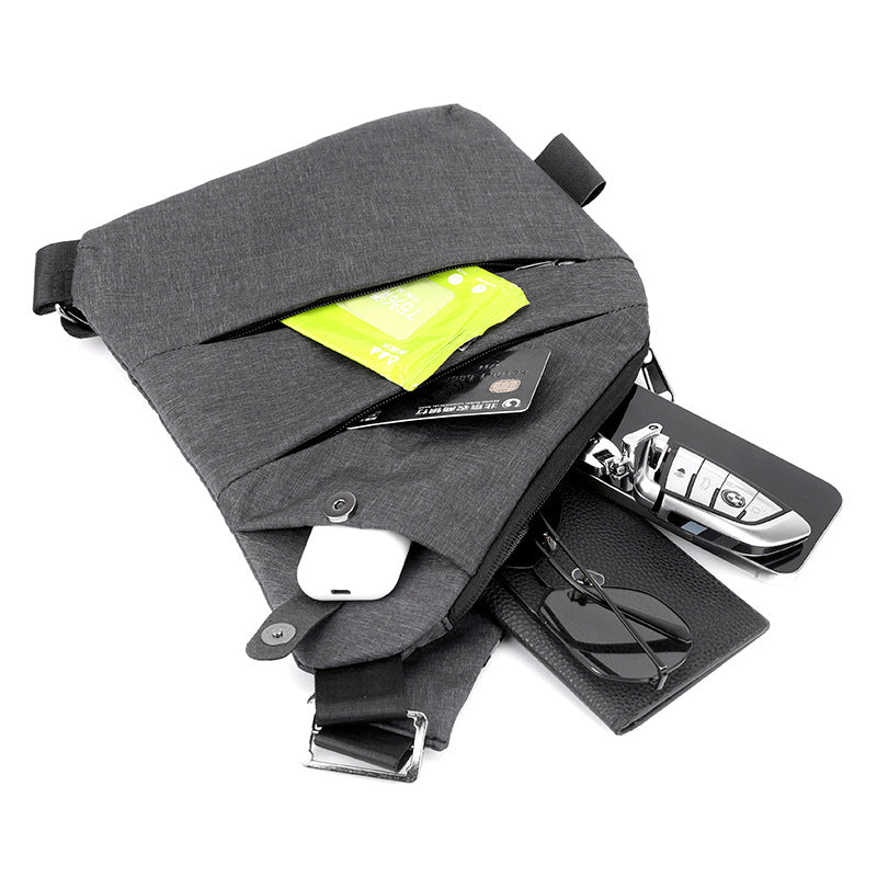 Unisex Anti-Theft Chest Bag – Water-Resistant Crossbody Sling