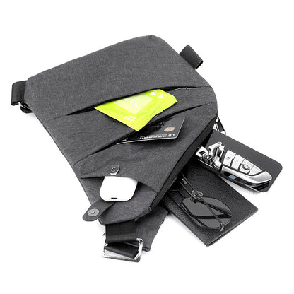 Unisex Anti-Theft Chest Bag – Water-Resistant Crossbody Sling