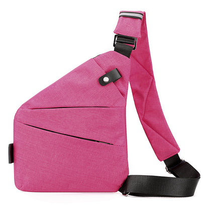 Unisex Anti-Theft Chest Bag – Water-Resistant Crossbody Sling