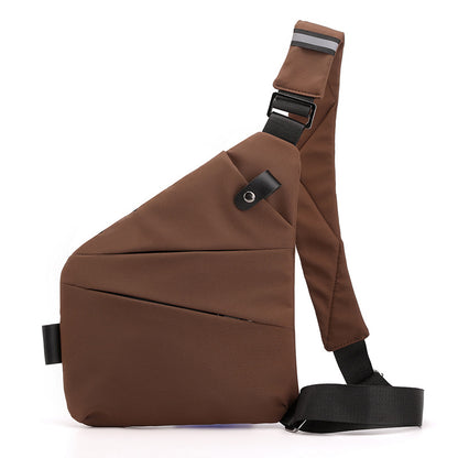 Unisex Anti-Theft Chest Bag – Water-Resistant Crossbody Sling