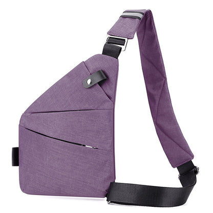 Unisex Anti-Theft Chest Bag – Water-Resistant Crossbody Sling